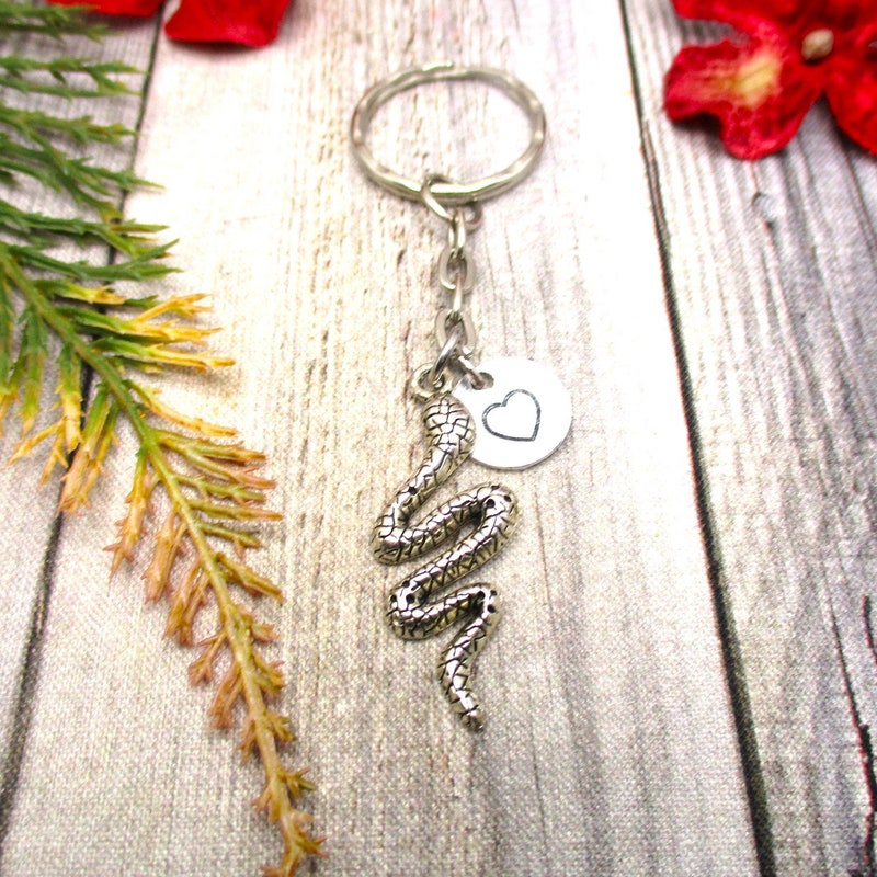 Snake Keychain - Etsy