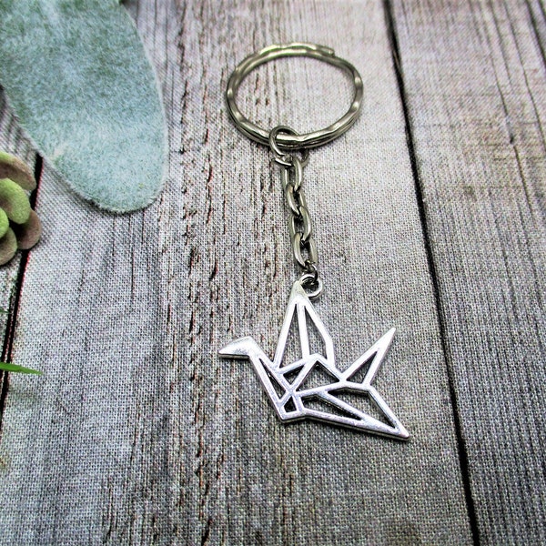 Crane Keychains Etsy