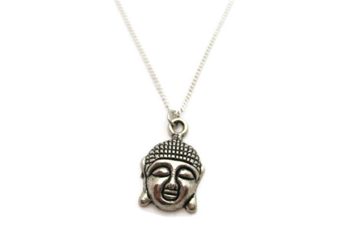 Buddha Necklace Zen Necklace Buddha Jewelry Buddhist Etsy