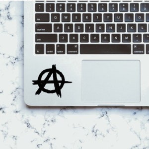 Vinyl Anarchy Decal for Water Bottle Anarchy Sticker Cup Sticker Laptop ...