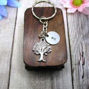 Tree Keychain Tree Of Life Keychain Personalized  Gifts For Her/ Him