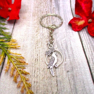 Parrot Keychain Bird Keychain Pet Gifts For Him/ Her image 3