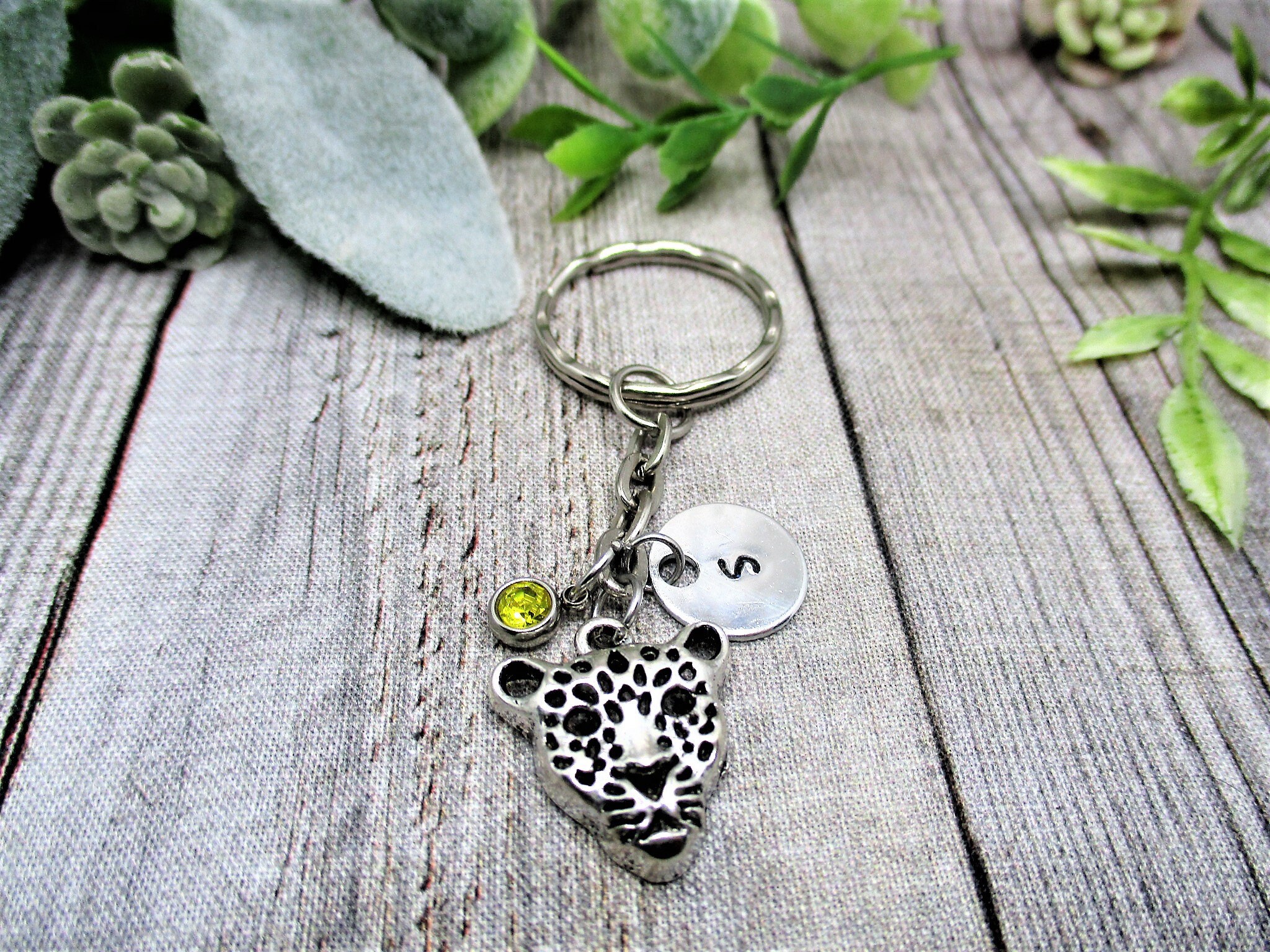 Leopard keychain sale