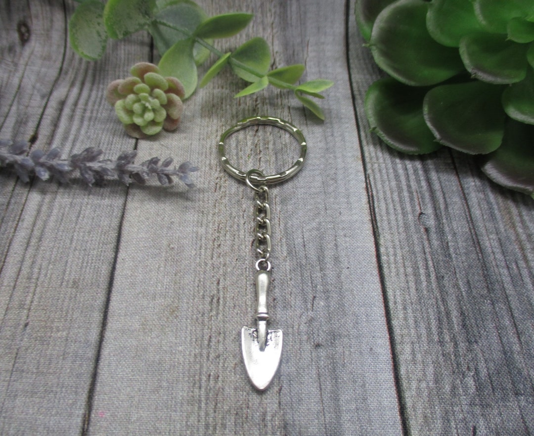 Trowel Keychain Shovel Keychain Garden Gifts Etsy
