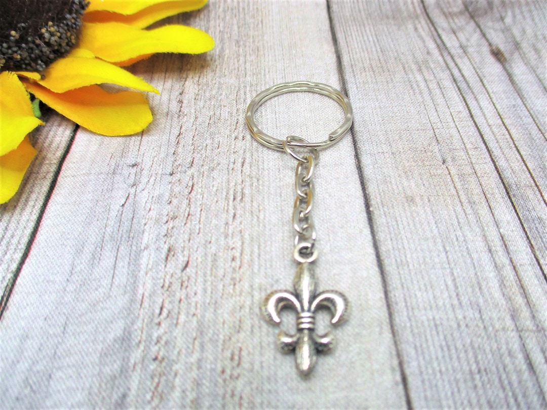 Fleurdelis Keychain Gifts for Her / Him Etsy