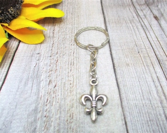 Fleur-de-lis Keychain Gifts For Her / Him