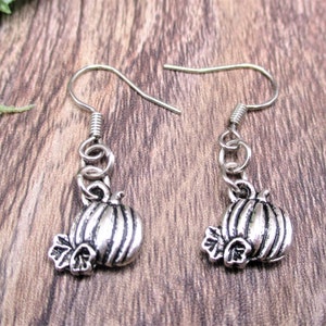Dainty Pumpkin Earrings  Pumpkin Jewelry Gifts For Her