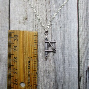 Canoe Necklace, Outrigger Canoe Necklace, Outdoors Adventure Necklace, Canoe Jewelry, Paddler Necklace, Outdoor Sports Necklace image 2