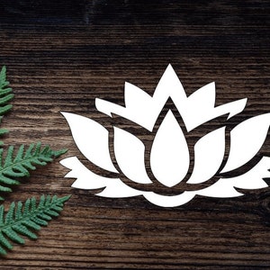 Vinyl Lotus Flower Decal For Water Bottle Lotus Flower Sticker Cup Sticker Laptop Decal Car Decal