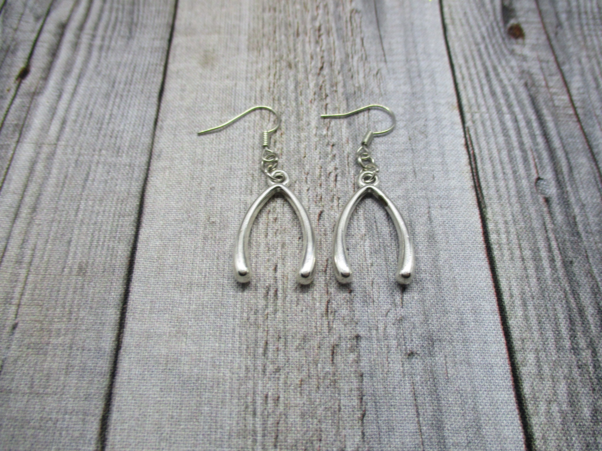 Wishbone Earrings Wish Bone Jewelry Bridesmaids Bridal Party Gift
