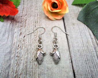 Corn Earrings Corn On Cob Jewelry  Food Jewelry Gifts For Her  Food Earrings