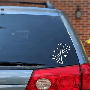 Bones Vinyl Decal for Bumper Sticker, Laptop, Tumbler Cup, Mug, Journal ...