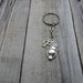 Microphone Keychain Radio Keychain Initial Singer Keychain - Etsy
