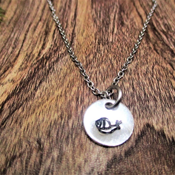 Dainty Silver Snail Necklace, Insect Garden  Gifts For Her/ Him