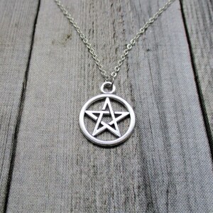 Pentacle Necklace, Spiritual Jewelry, Pentacle Jewelry, Pentagram Jewelry Gifts For Her