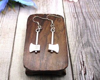 Axe Earrings  Axe  Tool Jewelry   Gifts For Her