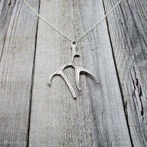 Deer Antler Necklace, Stag Antler Necklace, Antler Jewelry, Animal Necklace, Animal Jewelry, Deer Necklace Deer Jewelry