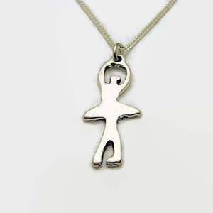 Ballerina Necklace Ballerina Jewelry, Ballet Necklace, Ballet Jewelry, Dancer Dance Necklace, Dance Jewelry, Sports Jewelry