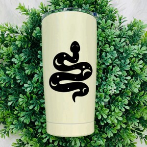 Vinyl Snake Decal Serpant Vinyl Decal For Water Bottle Sticker Cup Sticker Laptop Decal Car Decal Tumbler image 5