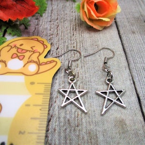 Star Earrings Star Jewelry Gift For Her Gifts Under 20 imagem 2