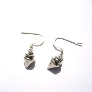 Spike Earrings Spinny Top Earrings Spike Jewelry Top Dangle Earrings Gifts For Her