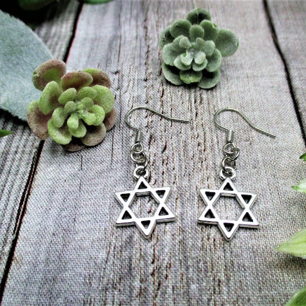 Star Of David Earrings Star Of David Jewelry Gifts For Her