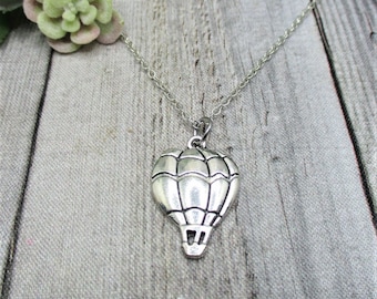 Hot Air Balloon Necklace Festival Necklace Gifts For Her Hot AIr Balloon Jewelry Gift For Birthday