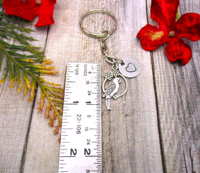 Parrot Keychain Bird Keychain Pet Gifts For Him/ Her image 4