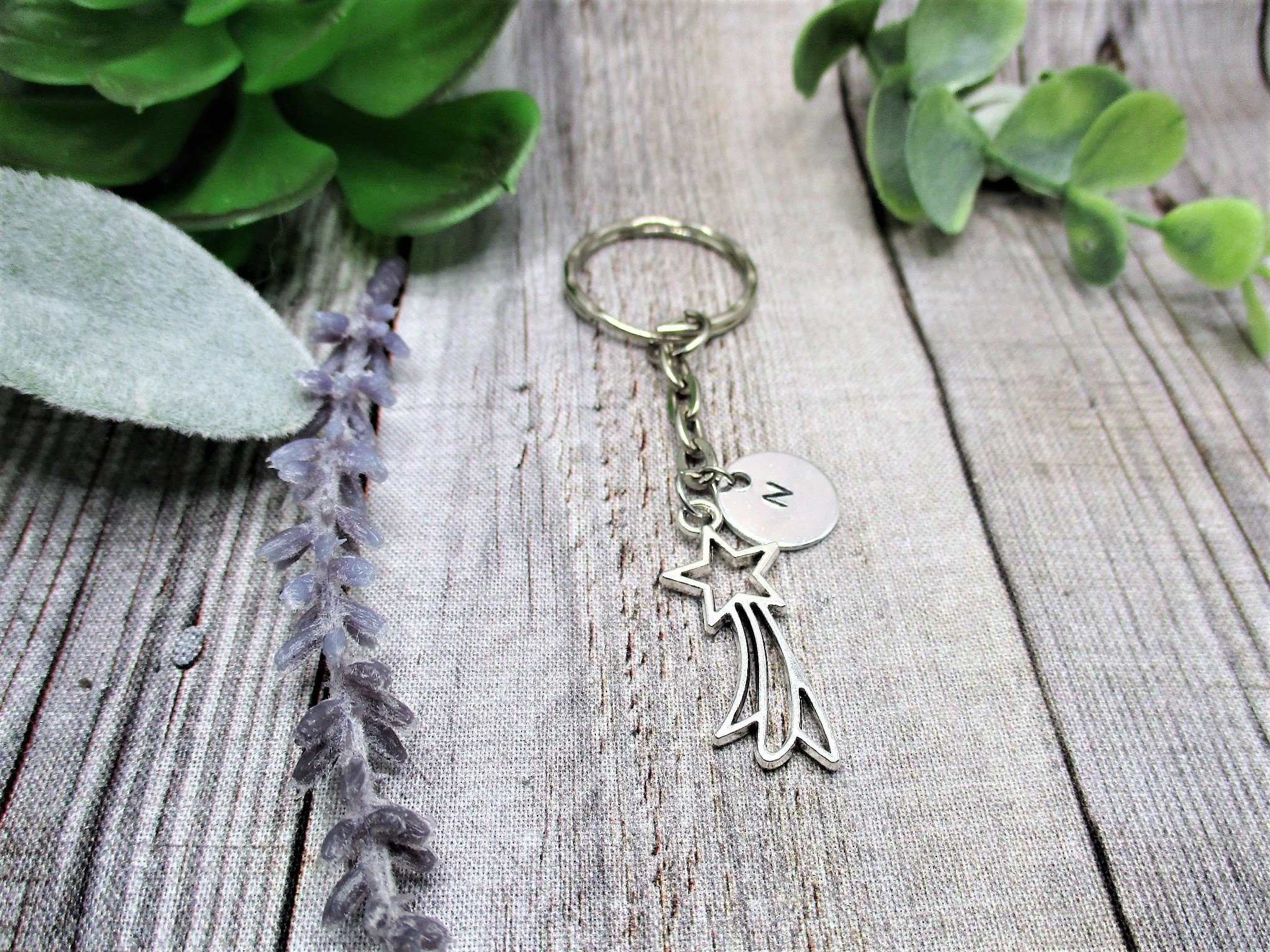 ★eeespace★ shooting star keyring shooting star keyring