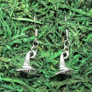 Witch Hat Earrings Witch Earrings Wizard and Witches Hat Earrings Coven Jewelry Witch Gift For Her