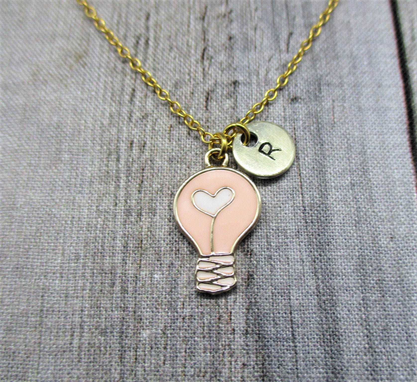 Light Bulb Necklace