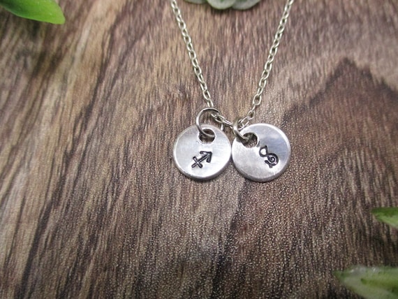 Etsy online sagittarius necklace