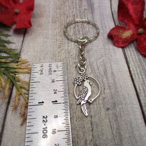 Parrot Keychain Bird Keychain Pet Gifts For Him/ Her image 2