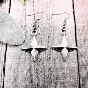 Large Star Earrings Star Jewelry  Gift For Her Gifts Under 20