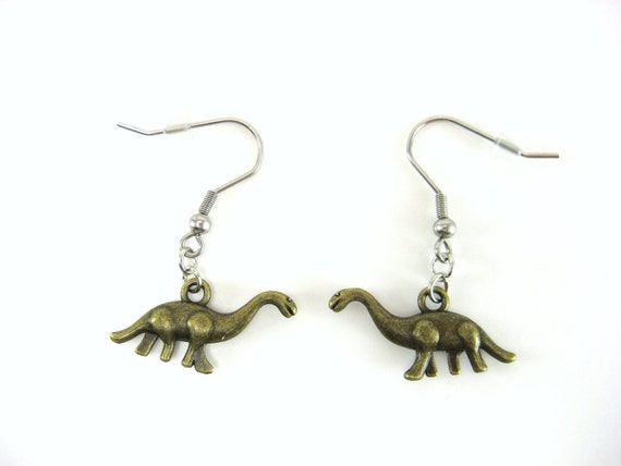 Dinosaur Earrings Brontosaurus Earrings Paleontologist Gift Dino Earrings Prehistoric Jewelry Dinosaur Jewelry Dino Jewelry Dinosaur Gift Etsy Canada