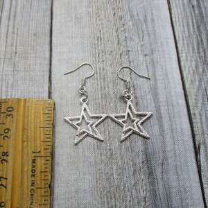 Star Earrings Star Jewelry Gift For Her Gifts Under 20 Star Gift image 2