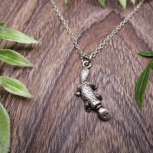 Platypus Necklace, Animal Necklace, Zoo Necklace, Platypus Jewelry, Animal Jewelry  Gifts For Her / Him