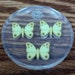 Silicone Mold Butterfly Shapes Mould 3 Cavities For Soap,Candy,Chocolate,Ice,Cake