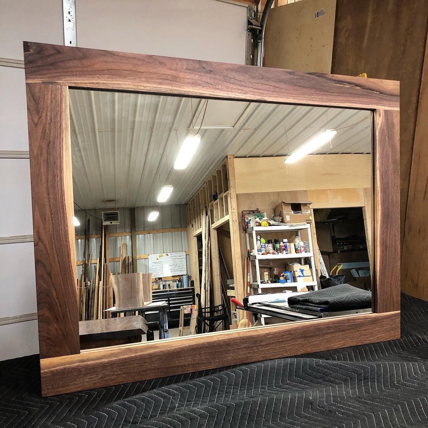 DEPOSIT for Custom Made Beveled Wall Mirror Any Size Any Etsy