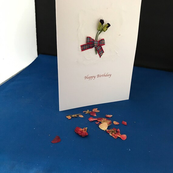 Handmade birthday card Scottish themed birthday card | Etsy