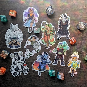 CR Bell's Hells Vinyl Stickers