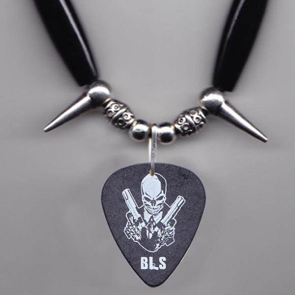 Black Label Society Zakk Wylde Signature Guitar Pick Necklace - 2005 Mafia Tour BLS