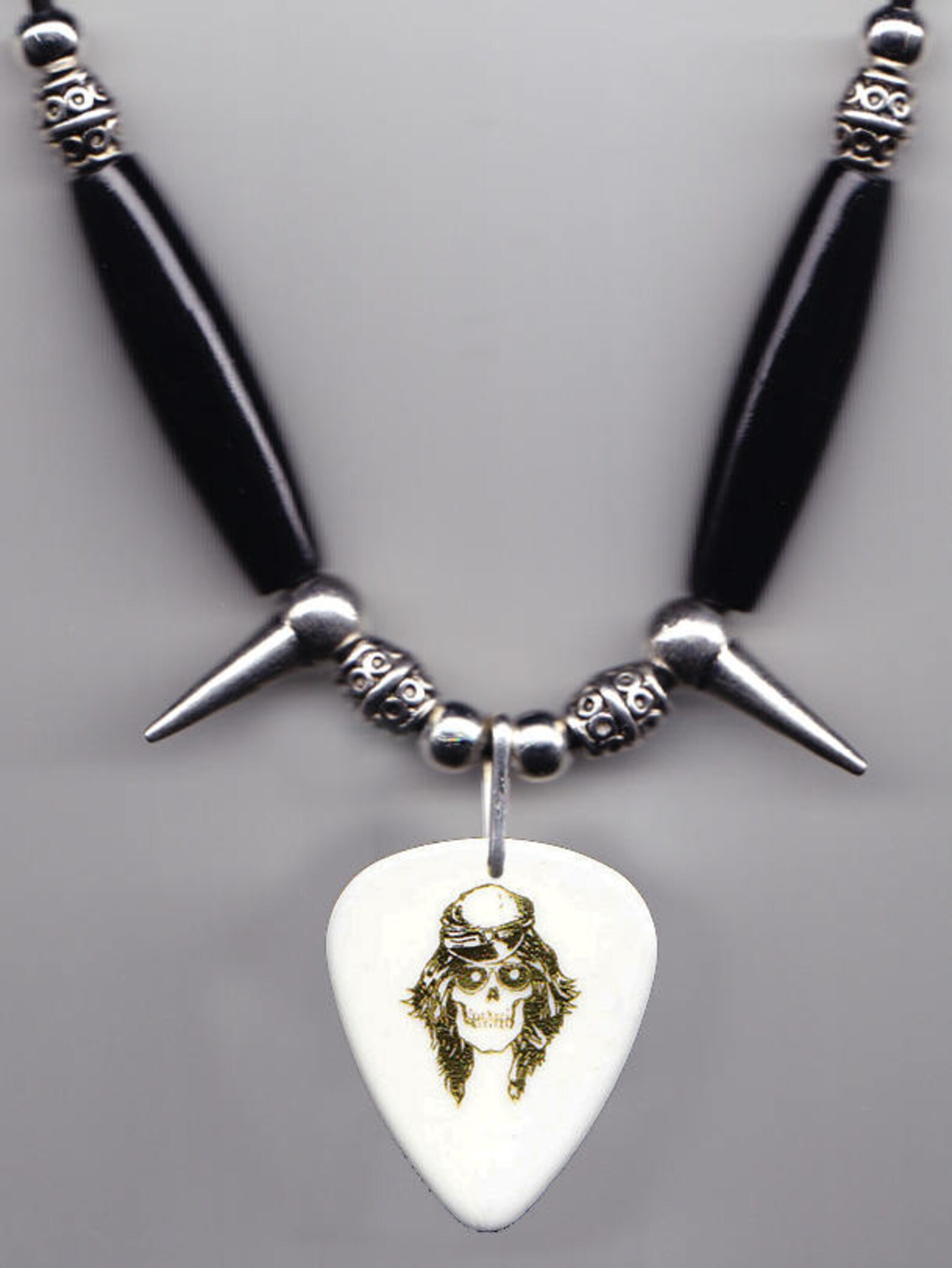Guns N' Roses Axl Rose Signature White Guitar Pick Etsy