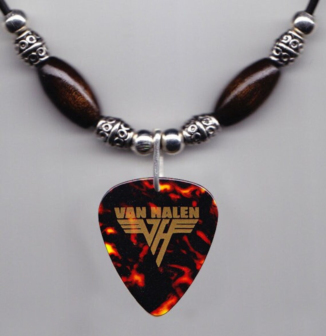 RIP Van-Halen Logo Cross Pendant Necklace Anniversary Jewelry for Men | Wish