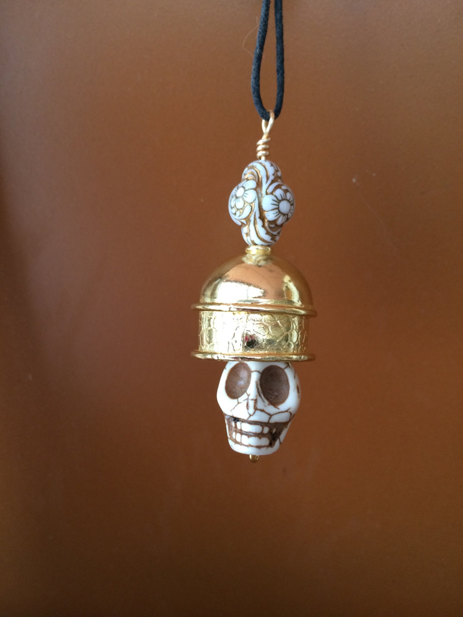 Unique and different gold motorcycle bike bell with antique Etsy