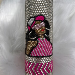 Gepersonaliseerde strass 20 oz. dubbel geïsoleerde bekers, beker met strassteentjes.