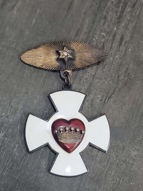 Épingle vintage indépendante de l'Ordre des Odd Fellows