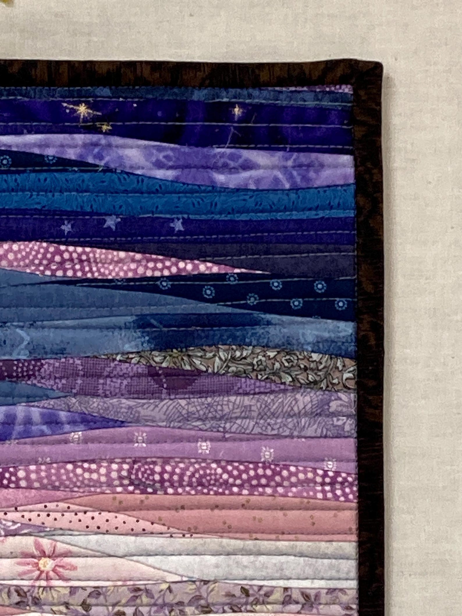 Beautiful view of Quilting Fabric Wall Art For Living Room