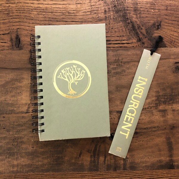 Insurgent Veronica Roth Divergent Series Spiral Bound Book Cover Journal Sketchbook