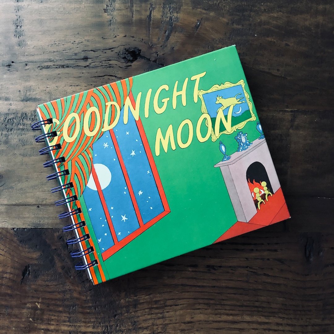 Goodnight Moon Spiral Bound Book Cover Journal Sketchbook - Etsy